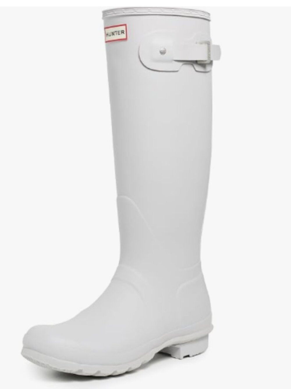 new HUNTER Original Tall Rain Boots Light Grey 10TM5 269 - Picture 6 of 11
